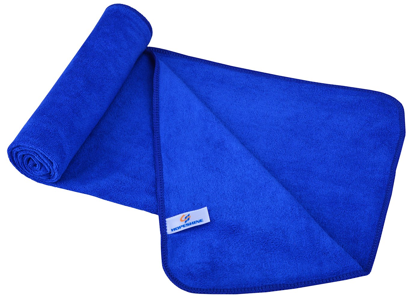 Hopeshine Microfiber Gym Towels Fast Drying Sports Towel 3-Pack 16Inch X 32Inch (Grey+Dark Blue+Navy Blue)